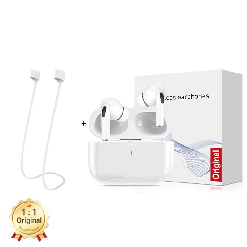 Para Apple original AIRP0DS-PR0 inalámbrico Bluetooth auriculares en auriculares deportes Cancelación de ruido auriculares para xiaomi iPhone auriculares.