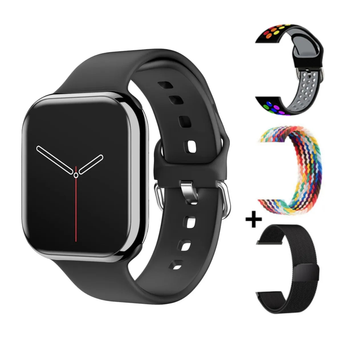 NUEVO Reloj Inteligente Serie 10 con Pantalla HD, Esfera Personalizable, Carga Inalámbrica, Llamadas Bluetooth, NFC, GPS, para Hombres y Mujeres, Compatible con iOS y Android.