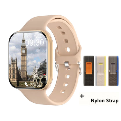NUEVO Reloj Inteligente Serie 10 con Pantalla HD, Esfera Personalizable, Carga Inalámbrica, Llamadas Bluetooth, NFC, GPS, para Hombres y Mujeres, Compatible con iOS y Android.
