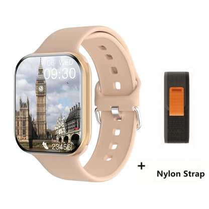 NUEVO Reloj Inteligente Serie 10 con Pantalla HD, Esfera Personalizable, Carga Inalámbrica, Llamadas Bluetooth, NFC, GPS, para Hombres y Mujeres, Compatible con iOS y Android.
