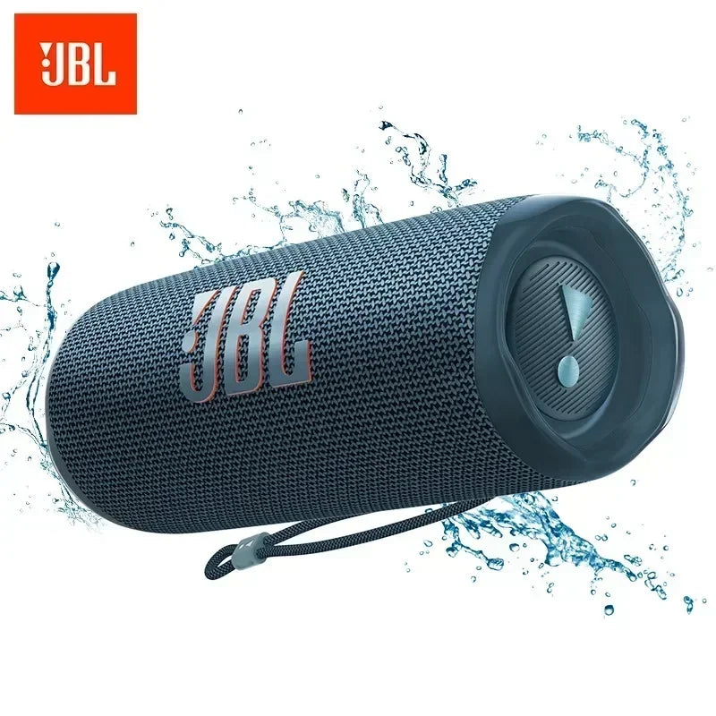Altavoz Bluetooth Inalámbrico Portátil JBL Flip 6, Resistente al Agua IPX7, Sonido Estéreo para Exteriores, Bajos Mejorados, Tweeter Independiente para Música