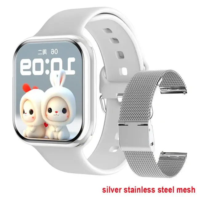 NUEVO Reloj Inteligente Serie 10 con Pantalla HD, Esfera Personalizable, Carga Inalámbrica, Llamadas Bluetooth, NFC, GPS, para Hombres y Mujeres, Compatible con iOS y Android.