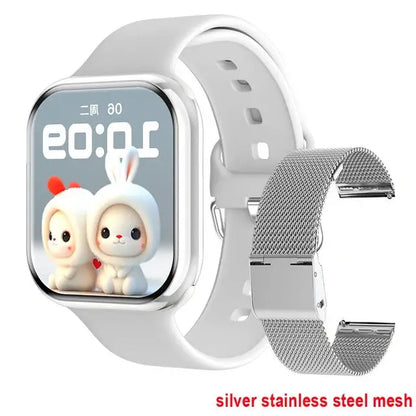 NUEVO Reloj Inteligente Serie 10 con Pantalla HD, Esfera Personalizable, Carga Inalámbrica, Llamadas Bluetooth, NFC, GPS, para Hombres y Mujeres, Compatible con iOS y Android.